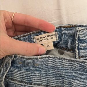 Madewell Curvy Perfect Vintage Jean